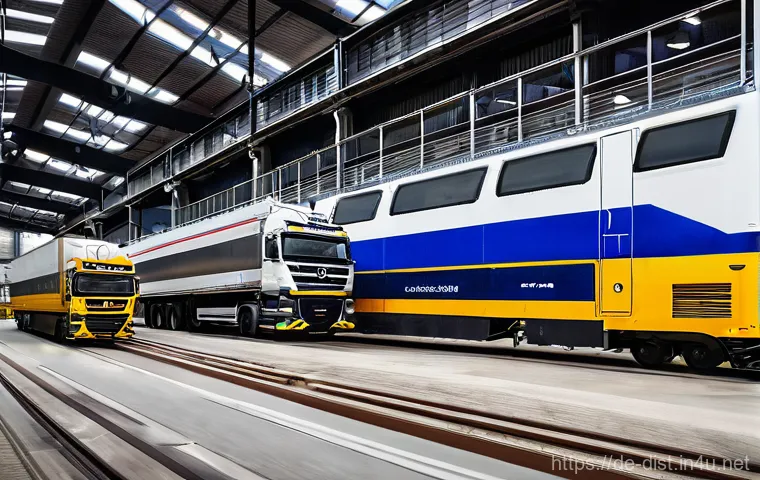 유통관리사 2급 실기 대비 방법 - Here are three detailed image generation prompts in English, tailored to the themes of logistics, pr...