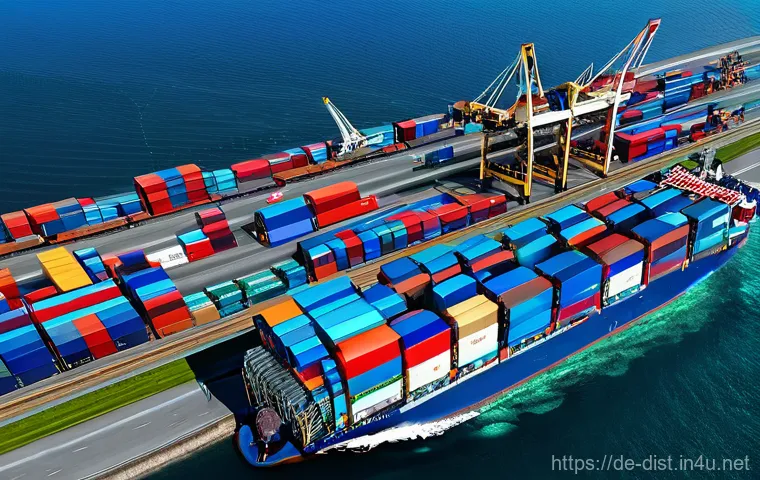 유통관리사 2급 실기 대비 방법 - Here are three detailed image generation prompts in English, tailored to the themes of logistics, pr...